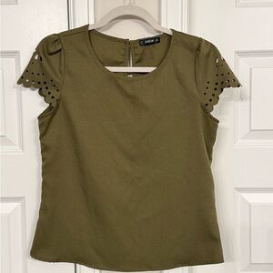 SHEIN cutout top